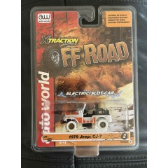 Auto World Off Road1979 Jeep CJ-7 Slot Car - Chase! Auto World Off Road1979 Jeep CJ-7 Slot Car - Chase!