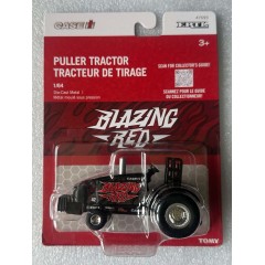 Ertl Blazing Red Puller Tractor - Black Chase!
