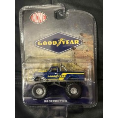 Greenlight Acme Goodyear 1970 Chevrolet K-10 Monster Truck Greenlight Acme Goodyear 1970 Chevrolet K-10 Monster Truck