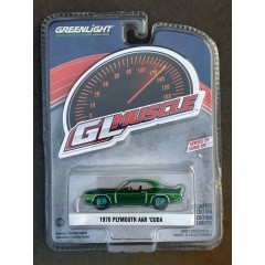 Greenlight Series 29 GL Muscle 1970 Plymouth AAR Cuda - Chase Greenlight Series 29 GL Muscle 1970 Plymouth AAR Cuda - Chase