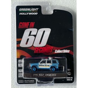 Greenlight Hollywood Series Gone in 60 Seconds 1995 Jeep Cherokee - Walmart Chase