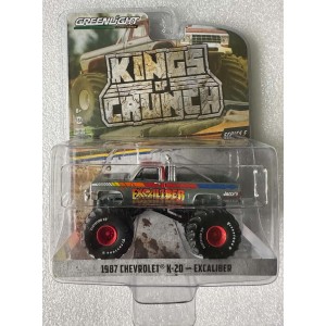 Greenlight Kings of Crunch Series 5 1987 Chevrolet K20 Excaliber - Raw Chase! Greenlight Kings of Crunch Series 5 1987 Chevrolet K20 Excaliber - Raw Chase!