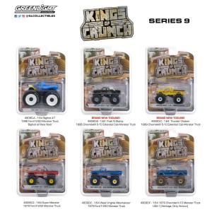 Greenlight Kings of Crunch Series 9 - Complete Set of 6 Greenlight Kings of Crunch Series 9 - Complete Set of 6