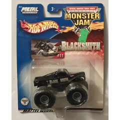Hot Wheels Monster Jam Black Smith