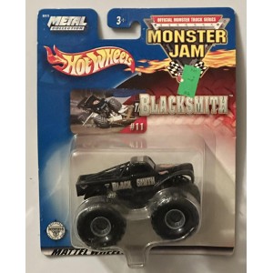 Hot Wheels Monster Jam Black Smith