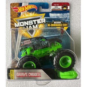 Hot Wheels Monster Jam Grave Digger - Epic Additions Hot Wheels Monster Jam Grave Digger - Epic Additions