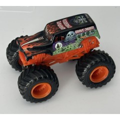 Hot Wheels Monster Jam Grave Digger - Large Hub Hot Wheels Monster Jam Grave Digger - Large Hub