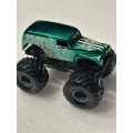 Hot Wheels Monster Jam Grave Digger Green Chrome - Small Hub