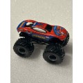 Hot Wheels Monster Jam Spiderman w/ USHRA Logo - Small Hub