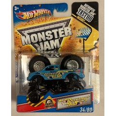 Hot Wheels Monster Jam Travel Treads Backwards Bob