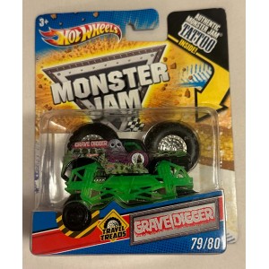 Hot Wheels Monster Jam Travel Treads Grave Digger Hot Wheels Monster Jam Travel Treads Grave Digger
