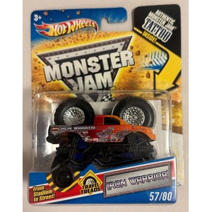 Hot Wheels Monster Jam Travel Treads Iron Warrior Hot Wheels Monster Jam Travel Treads Iron Warrior