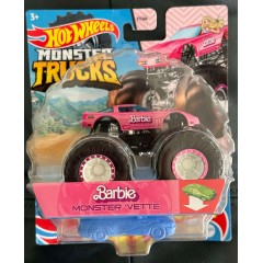 Hot Wheels Monster Trucks 2021 Barbie Corvette Treasure Hunt