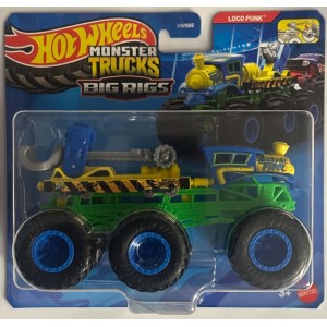 Hot Wheels Monster Trucks Big Rigs Loco Punk