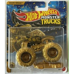 Hot Wheels Monster Trucks Shark Wreak Gold Exclusive
