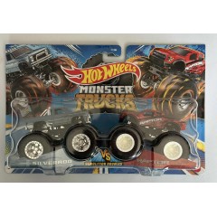 Hot Wheels Monster Trucks Chevy Silverado / Ford Raptor Hot Wheels Monster Trucks Chevy Silverado / Ford Raptor