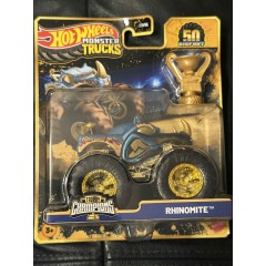 Hot Wheels Monster Trucks Trophy Champions Rhinomite