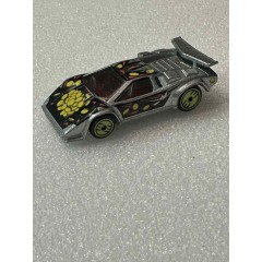 Hot Wheels 1993 Revealers Series Lamborghini Countach - Silver Hot Wheels 1993 Revealers Series Lamborghini Countach - Silver