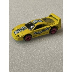 Hot Wheels 1993 Revealers Series Ferrari F40 - Yellow Hot Wheels 1993 Revealers Series Ferrari F40 - Yellow