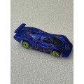Hot Wheels 1993 Revealers Series Sol-Aire CX4 - Blue
