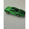 Hot Wheels 1993 Revealers Series Ferrari Testarossa - Green