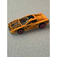 Hot Wheels 1993 Revealers Series Ferrari Testarossa - Orange Hot Wheels 1993 Revealers Series Ferrari Testarossa - Orange