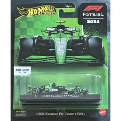 Hot Wheels Premium KICK Sauber F1 Release - #24