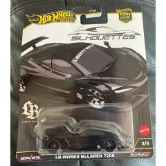Hot Wheels Car Culture Silhouettes LB Works McLaren 720S - Black Chase!