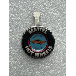 Hot Wheels Redline Button - Continental Mark III Hot Wheels Redline Button - Continental Mark III