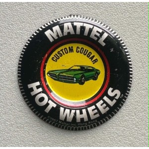 Hot Wheels Redline Button - Custom Cougar Hot Wheels Redline Button - Custom Cougar