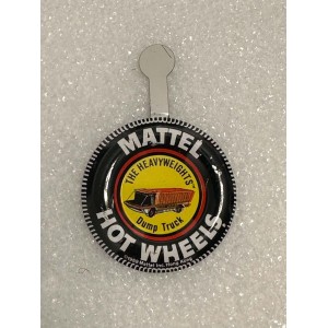 Hot Wheels Redline Button - The Heavyweights Dump Truck Hot Wheels Redline Button - The Heavyweights Dump Truck