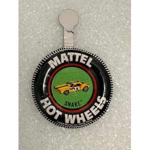 Hot Wheels Redline Button - Snake Hot Wheels Redline Button - Snake