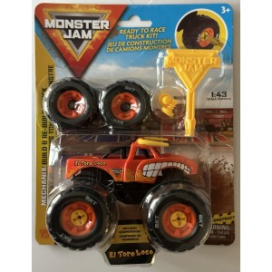 Monster Jam Mechanix 1:43rd Scale El Toro Loco