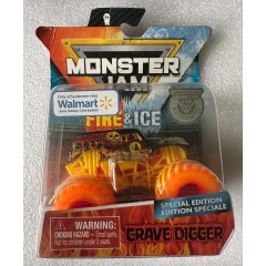 Spin Master Monster Jam 2019 Fire & Ice Series Grave Digger Fire Spin Master Monster Jam 2019 Fire & Ice Series Grave Digger Fire