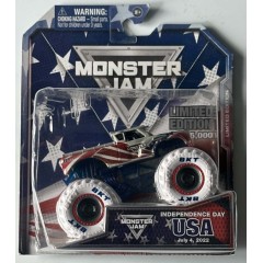 Spin Master Monster Jam 2022 Independence Day Limited Edition