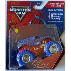 Spin Master Monster Jam 2026 Helix American Cancer Society Limited Edition