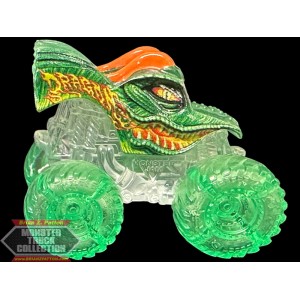 Spin Master Monster Jam Minis Series 17 Dragon - Rare Translucent Green