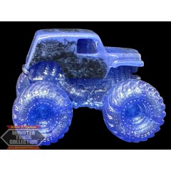 Spin Master Monster Jam Minis Series 18 Son Uva Digger - Rare Translucent Blue
