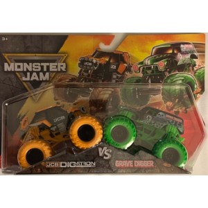 Spin Master Monster Jam Series 36 JCB Digatron / Grave Digger Double Pack Spin Master Monster Jam Series 36 JCB Digatron / Grave Digger Double Pack
