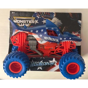 Spin Master Monster Jam 2026 Stars & Stripes Megalodon 24th Scale Spin Master Monster Jam 2026 Stars & Stripes Megalodon 24th Scale