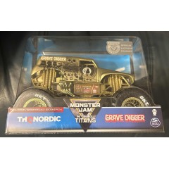 Spin Master Monster Jam Steel Titans Grave Digger 24th Scale Limited Edition Spin Master Monster Jam Steel Titans Grave Digger 24th Scale Limited Edition