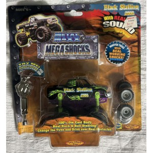 Spin Master Metal Maxx Mega Shocks Black Stallion 2000