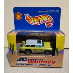 Hot Wheels 1998  JC Whitney 55 Chevy Nomad - Yellow 